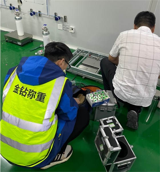 茵泰科進口電子秤維?，F(xiàn)場1